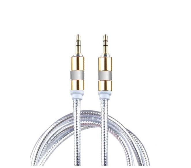 AUXILIARY CABLE 10FT (SILVER)